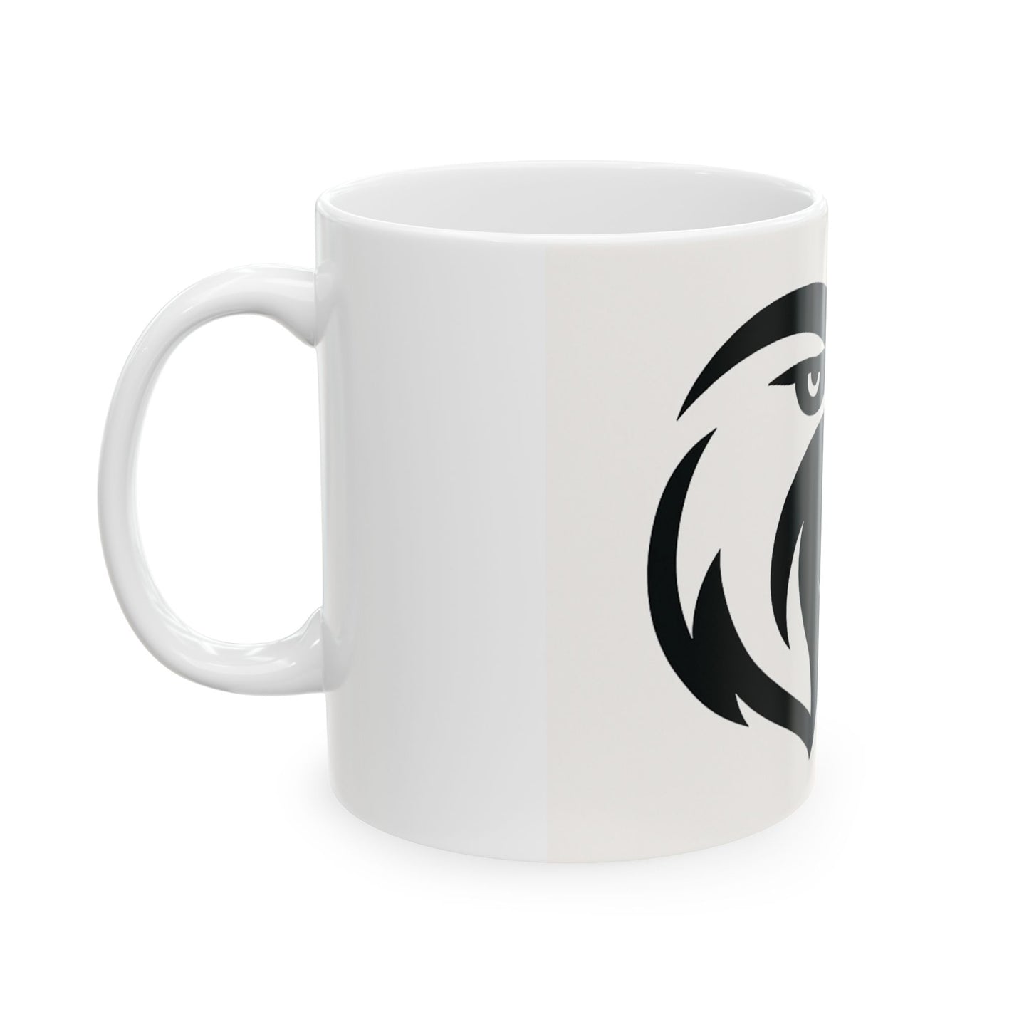 Bold Eagle Ceramic Mug - 11oz & 15oz | Sassy Gift for Nature Lovers, Bird Watchers, Coffee Lovers, Home Décor, Eco-Friendly Drinkware