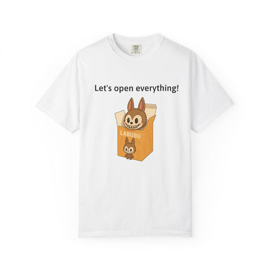 "Let's open everything" T-Shirt