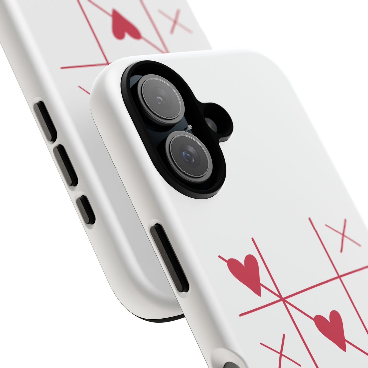 Romantic Phone Case with Tic-Tac-Toe Heart Design, Valentine’s Gift, Wedding, Cute Phone Accessory, Love-themed Tech Cover, Thoughtful [...]
