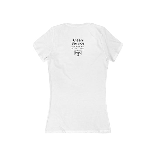 Copy of Eco-Friendly Women's Deep V-Neck Tee, Graphic Tee for Nature Lovers, Sustainable Fashion, Casual Everyday Wear, Spring/Summer Outfit