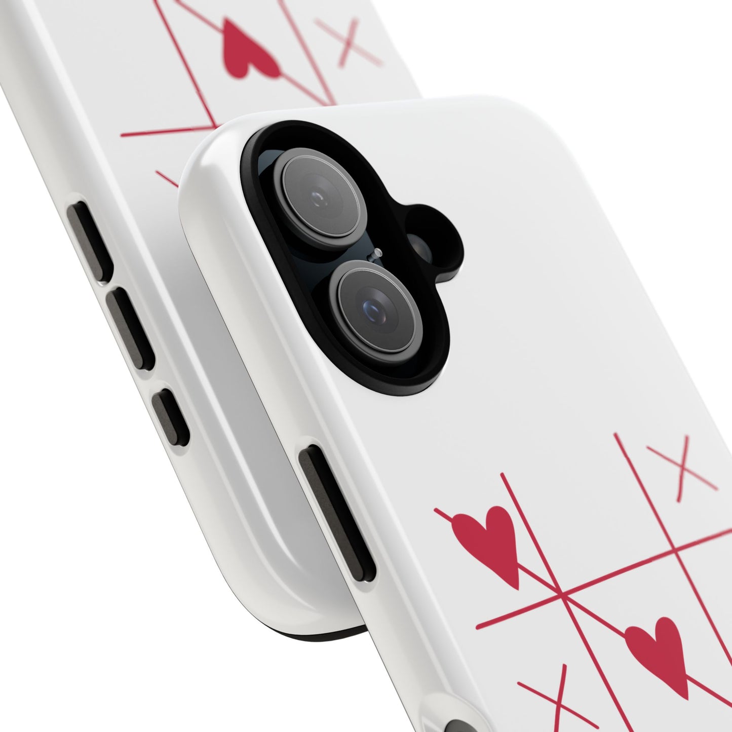 Romantic Phone Case with Tic-Tac-Toe Heart Design, Valentine’s Gift, Wedding, Cute Phone Accessory, Love-themed Tech Cover, Thoughtful [...]